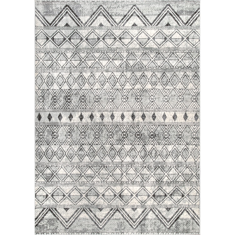 Lidiaídia Oriental Indoor Rug, Rectangle 4' x 6'