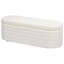 Banc de rangement avec repose-pieds HOMcom