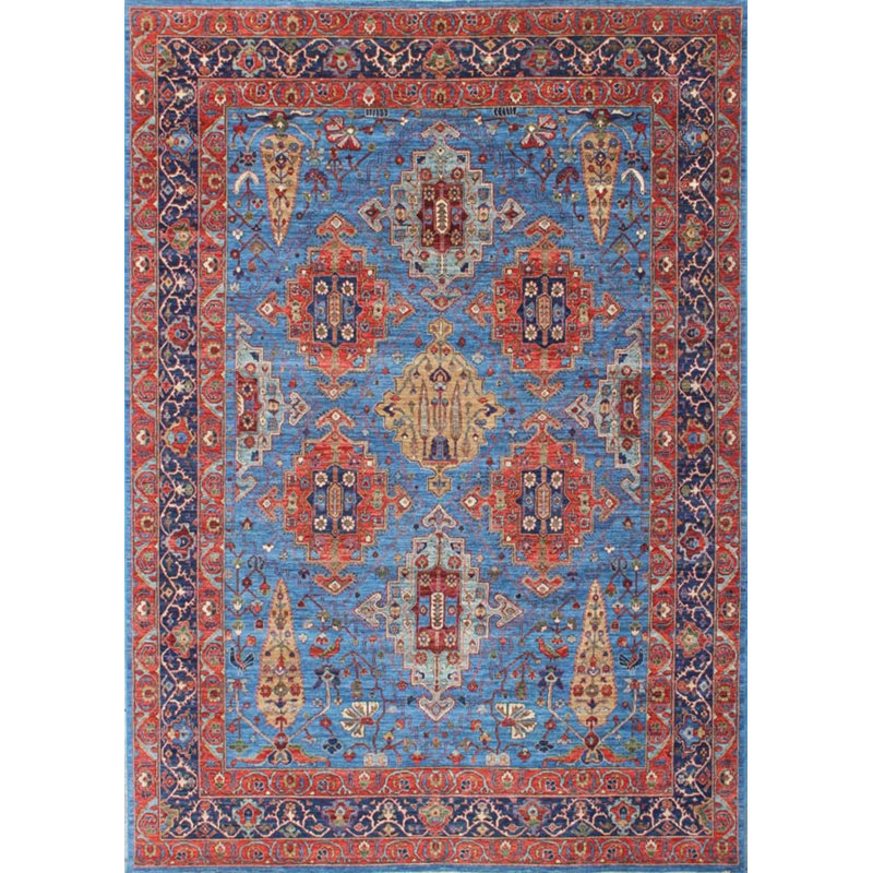 Transitional Hand Knotted Wool Oriental Area Rug