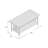 Ironcraft Solid Wood Coffee Table with Drawer in Mission Oak