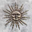 Dawn's Light Sunface Wall Plaque