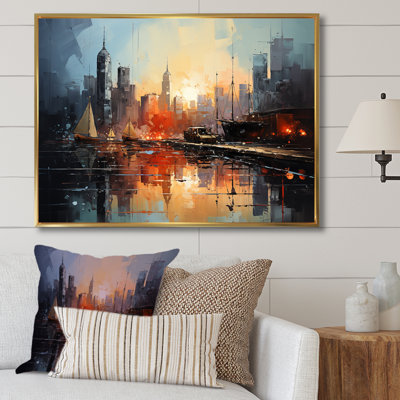 " Modernism Urban Skyline II "