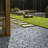 11'' L x 11'' W Composite Interlocking Deck Tile in Gray
