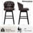 Aadhvika Upholstered BarStools with Solid Wood Frame-104100028-121080780
