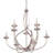 9 - Light Steel Dimmable Chandelier