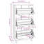 18 Pair Flip Down Shoe Storage