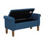 Banc de rangement rembourré
