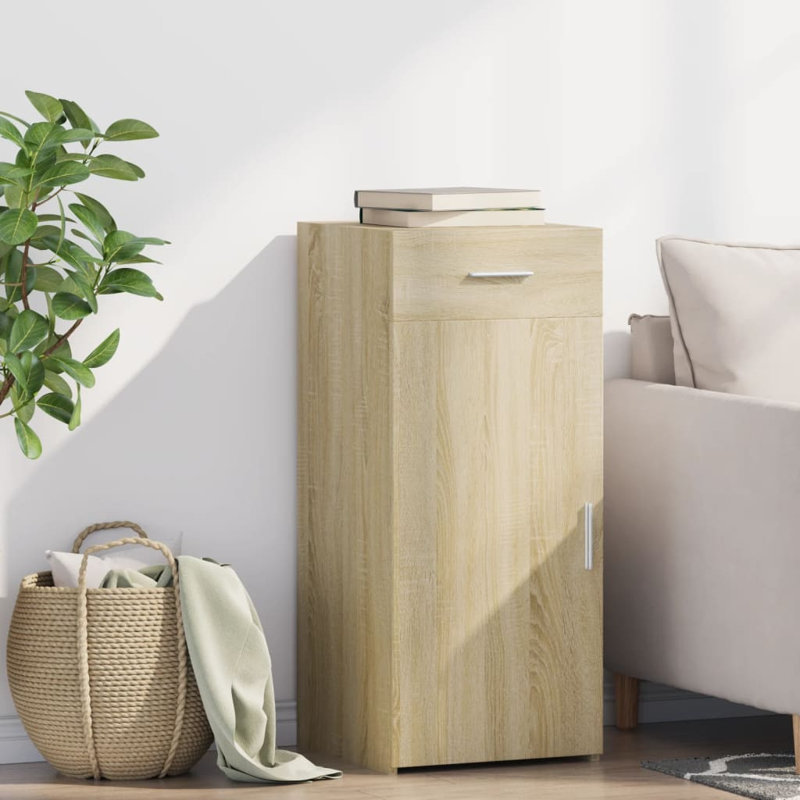 Neelum Sideboard, 93cm H x 40cm W x 42.5cm D, Sonoma Oak