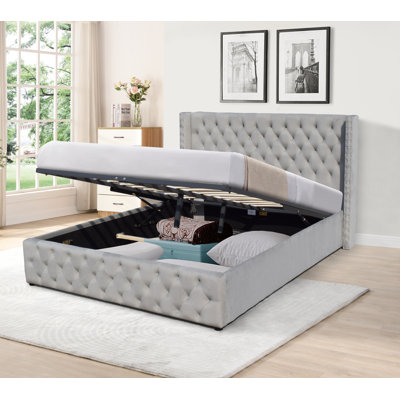 Branigans Upholstered Ottoman Storage Bed