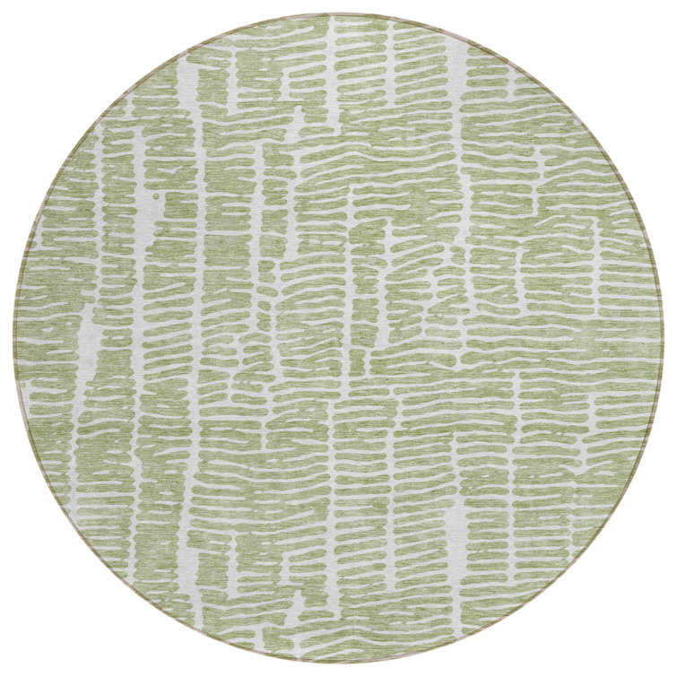 Malchow Flatweave Washable Abstract Indoor / Outdoor Rug