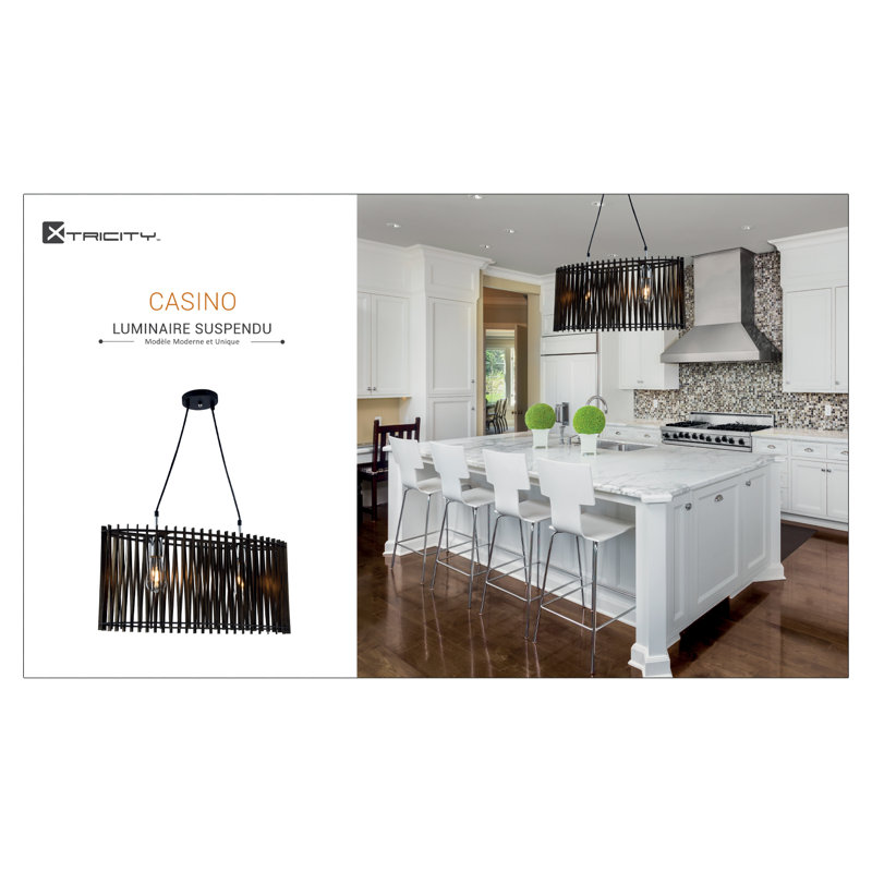 Casino 2 - Light Kitchen Island Pendant