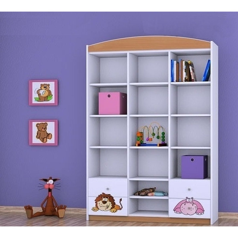 Raina 183cm H X 132cm W Kids Cube, Natural