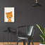 «Baby Tiger» par Lisa Larson, art mural en verre acrylique-1198642311
