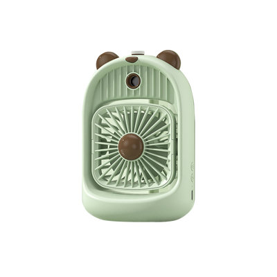 Kbndieu New Spray Hydration Mini Desktop Cooler Office Usb Humidification Spray High Wind Student Fan