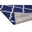Tapis bleu marine / bleu clair Ikat-18352849