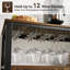 Buffet 45,3 "avec support pour verres à vin-116179586