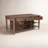 Darian Kitchen Island Brown