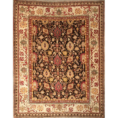 Cannice One-of-a-Kind 11'9" X 14'7" Before 1900 Wool Area Rug in