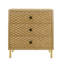 Commode carrée 3 tiroirs Jaritzy