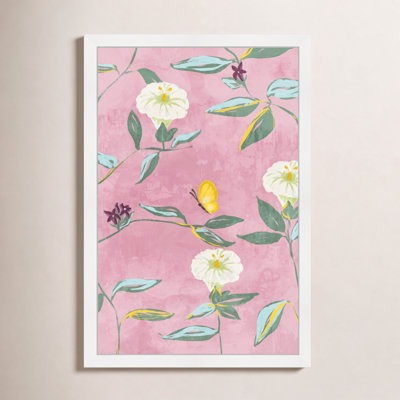 Floral Spring Tapestry Pattern Print
