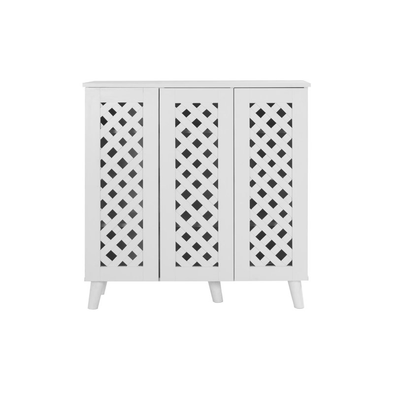 Matthias 20 Pair Shoe Storage Cabinet