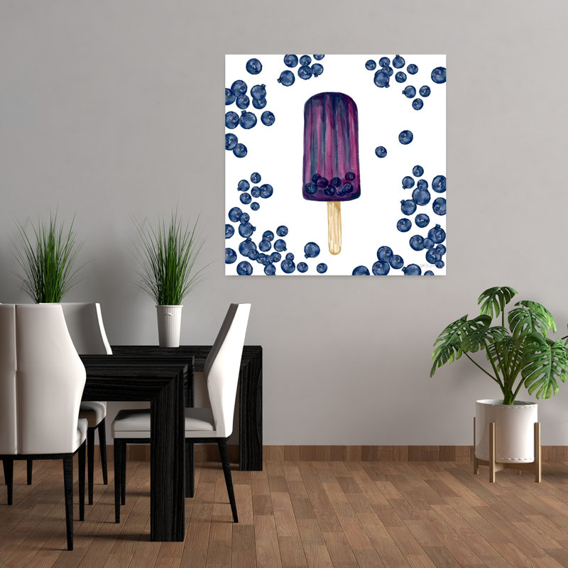Popsicles fruités VI, art contemporain de fruits d'été, H 36 po x l 36 po