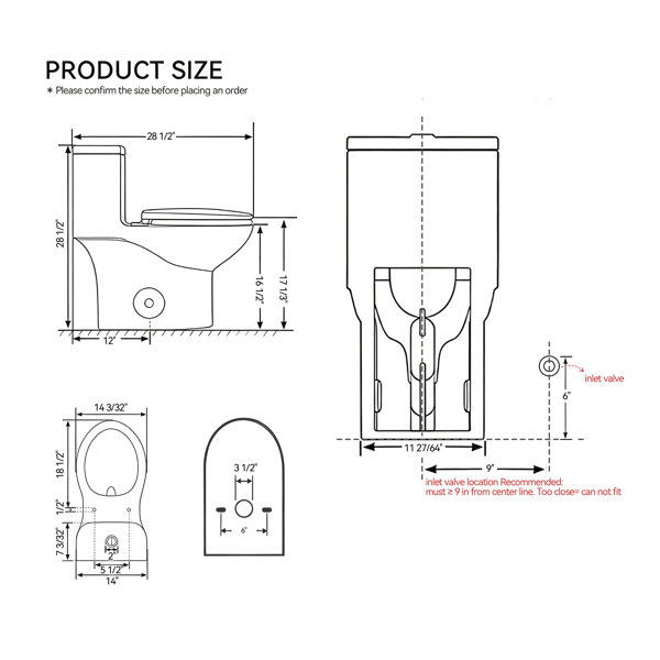 Dimensions du produit