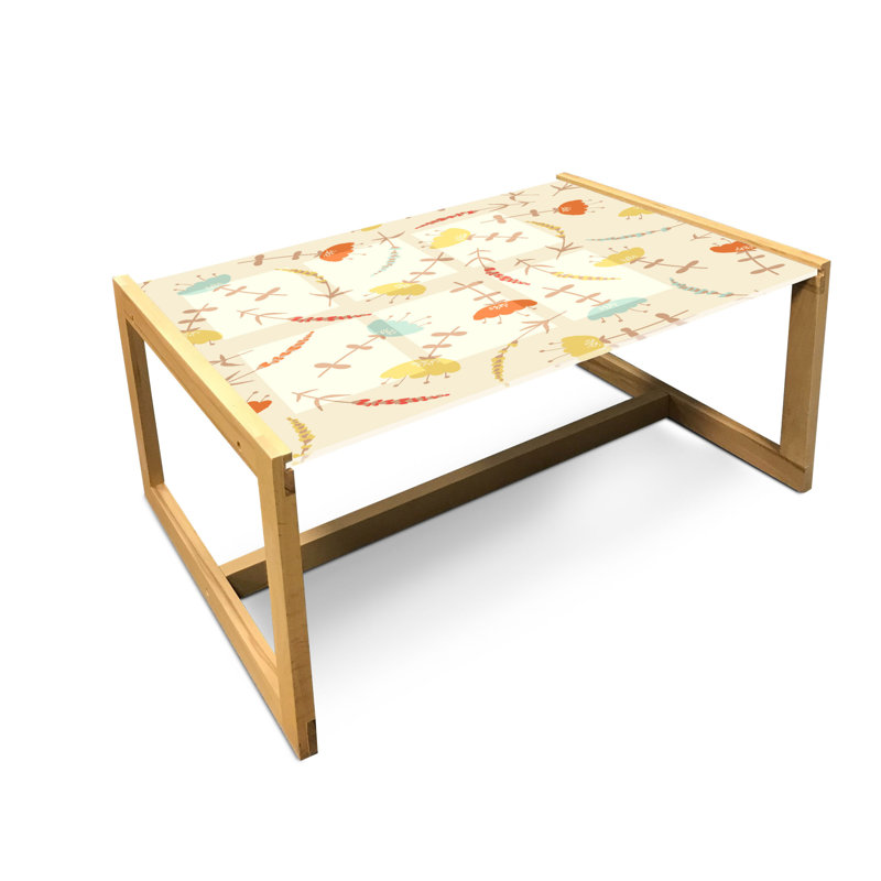 Iria Sled Coffee Table, 40cm H x 91cm W x 62cm D
