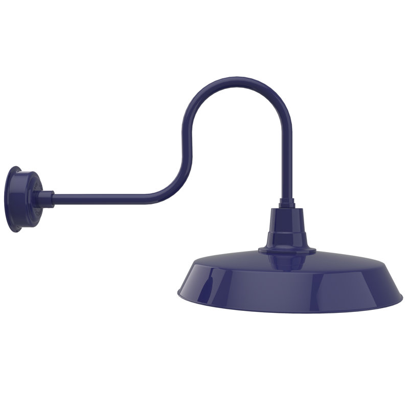 Haleigh LED Wall Light, Cobalt Blue, 23.75" H x 22" W x 42" D