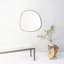 Cleek Wood Flat Wall Mirror-1568849969