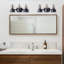 Éclairage pour meuble-lavabo à 3 lumières à intensité variable Hizer