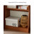 Minimalist Wooden Ladder Shelf for Living Room