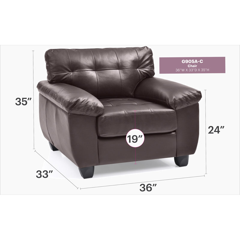 Chaise contemporaine rembourrée en cappuccino, Cappuccino