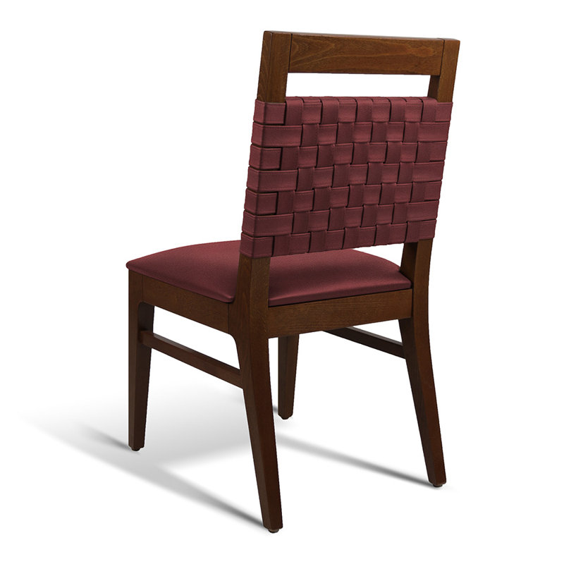 Drake Series Side Chair, Burgundy