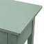 Console d'entrée rustique à texture brossée avec tiroirs et tablette inférieure pour le salon-92026504