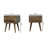 Cevat 17.72'' W Solid Wood Nightstand