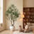 7FT Full & Lush Multi-Branch Artificial Olive Tree-1006064835