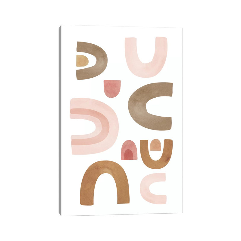 Shapes by Sisi & Seb - Wrapped Canvas Gallery-Wrapped Canvas Giclée, 66.04 cm H x 45.72 cm W