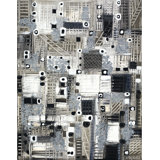 City Escape I by Ekaterina Ermilkina - Painting on Canvas