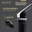 Robinet pour salle de bain à poignée simple avec drain escamotable noir mat et chrome ANZZI-87497624