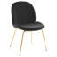 Chaise de salle à manger Scoop Gold-1257081636