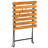 Foldable Wooden Bistro Table