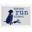 «Never Run Alone», impression sur toile-29684469-74416732-74416739