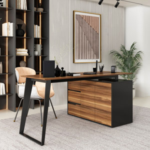 Cirena L-Shaped Desk