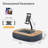Adjustable Lap Beanbag Tablet  Stand, with Snack Bowl,360° Rotating Cli