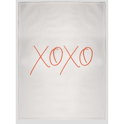 Jeté moderne Xoxo pour la Saint-Valentin
