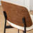 Orise Modern Upholstered Dining Chairs With Walnut Bentwood-1634795799