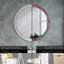 Huldar Glass Flat Wall Mirror