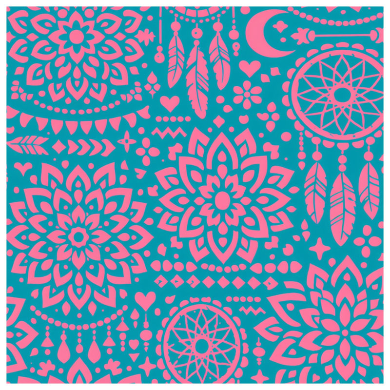 Mandala Dreamcatcher Motif Comforter, Queen
