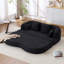 Le canapé-lit pliable 2-en-1 avec support sans ressort et mousse à haute densité se transforme sans effort de la place assise à la surface de couchage pleine grandeur pour les petits espaces.-1941744434